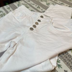 White Mavi Tess high rise skinny jeans